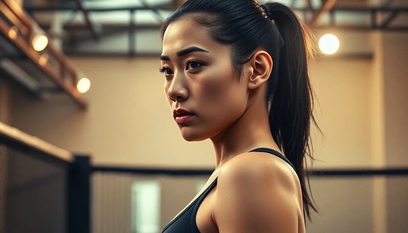 UFC 경기 장면