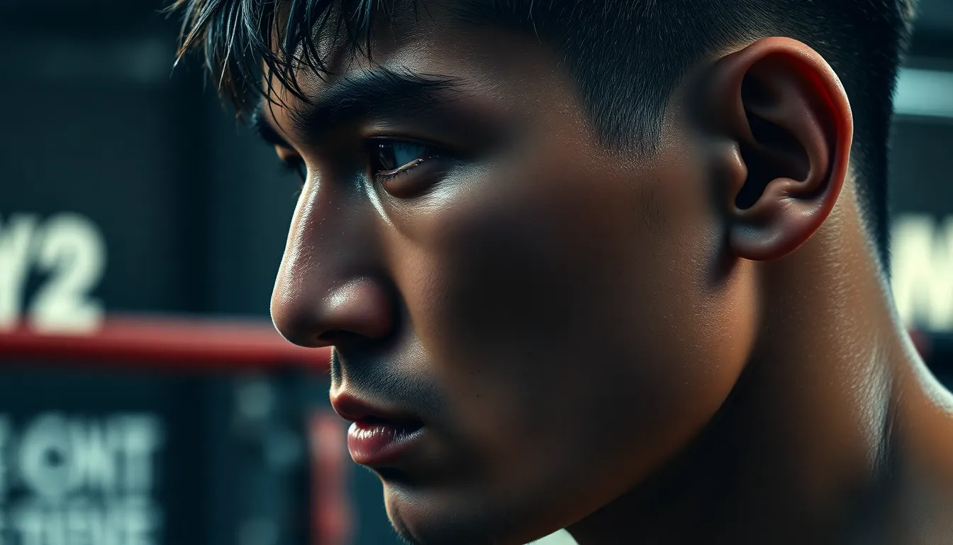 UFC 파이터 훈련 모습