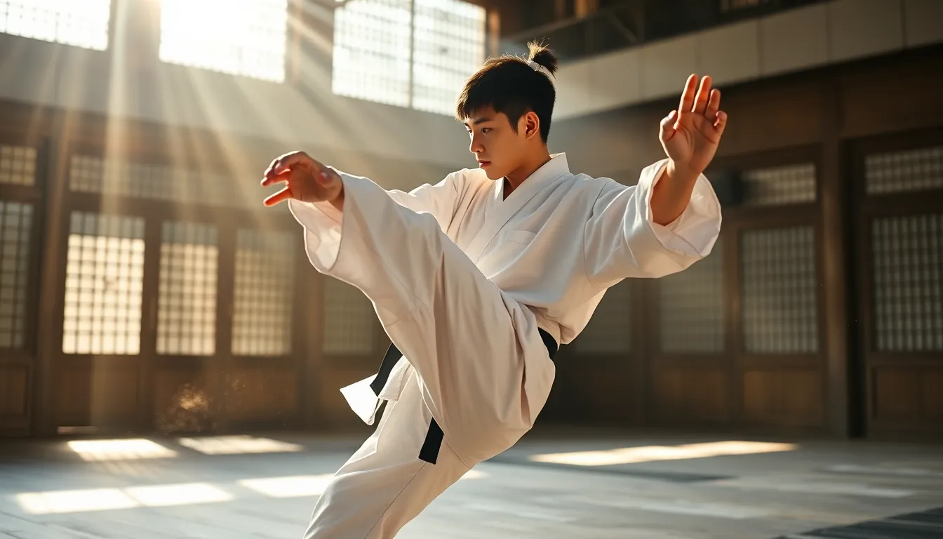 앤더슨 실바 경기 장면 2