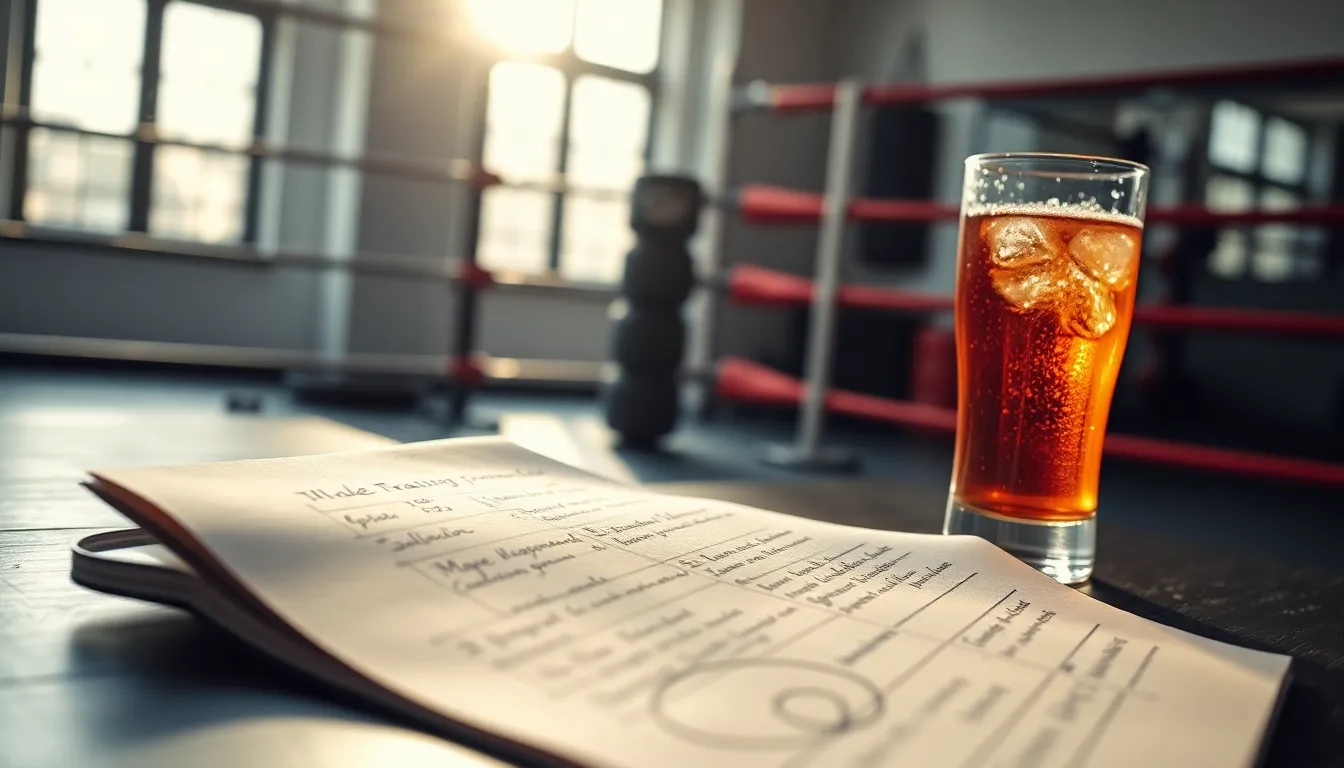 UFC 펀치 훈련