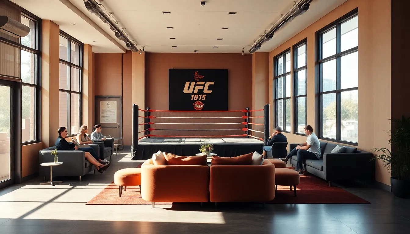 UFC 팬미팅 현장 사진